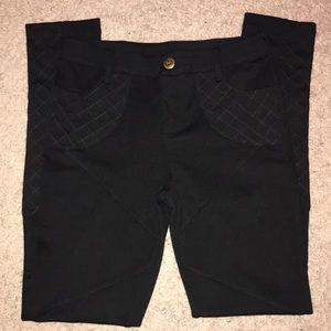 Free People Skinny Moto Leggings/Jeans/Pants